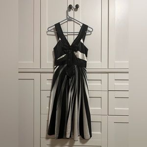 Pura Vida Ombré Black & White Dress